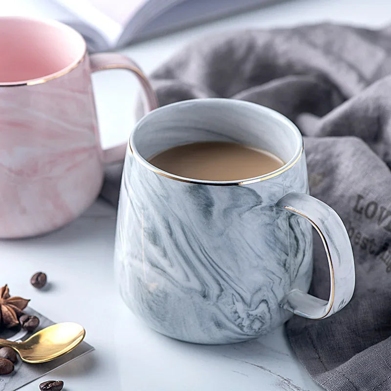 Ceramic Mug Marbled  Cup